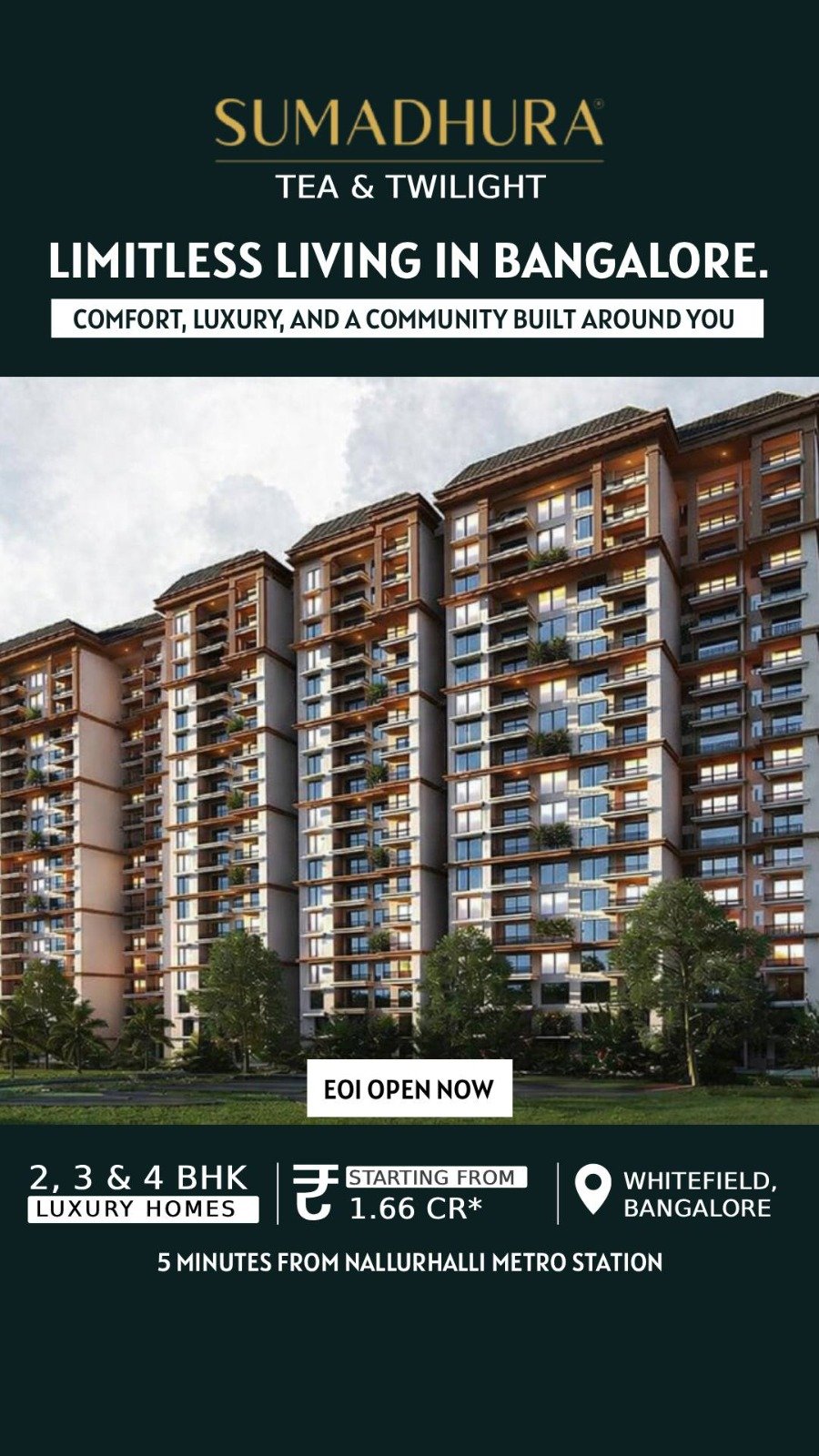 Sumadhura Codename Tea & Twilight banner